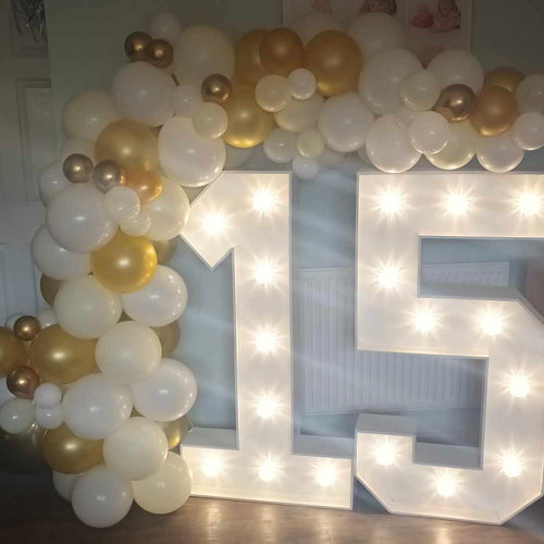 Any Two Large 4ft Light Up Numbers