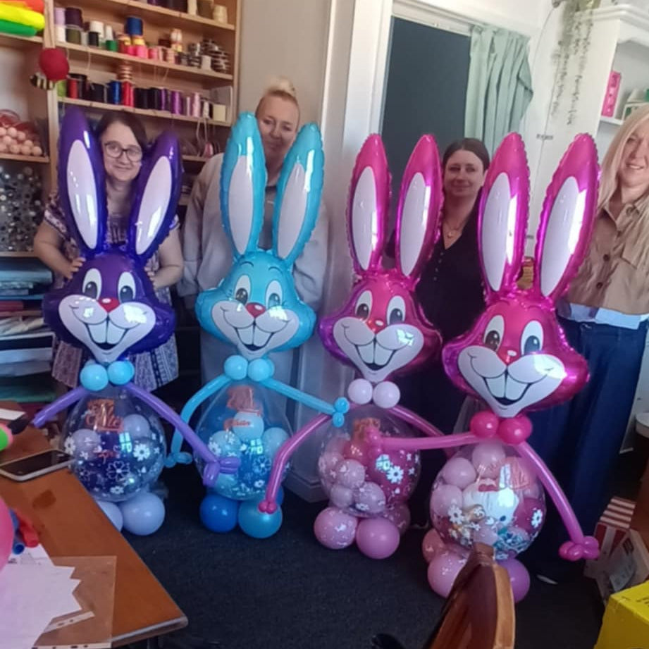 Easter Bunny Balloon Workshop - Ideal for a small Group