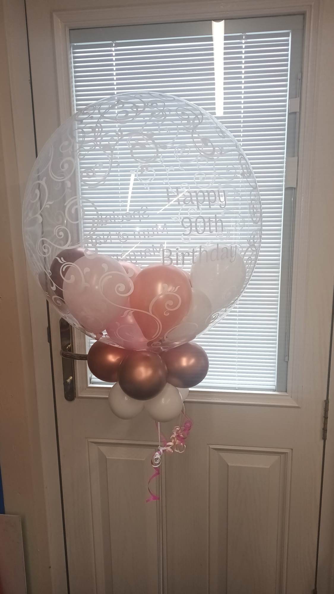 Best Seller!! Gum Ball Personalised Deco Bubble Balloon - Ideal for any occasion (various Options)