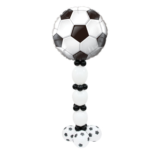 3ft Football Foil with Link Balloon & a Base