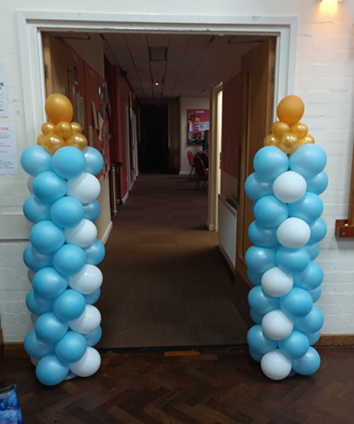 4Ft Baby Bottle Latex balloon Column (Various Options)