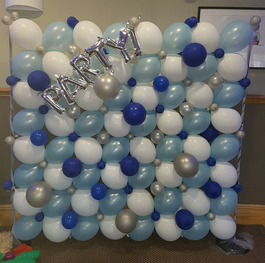 4ft x 4ft Square Balloon Wall Backdrop