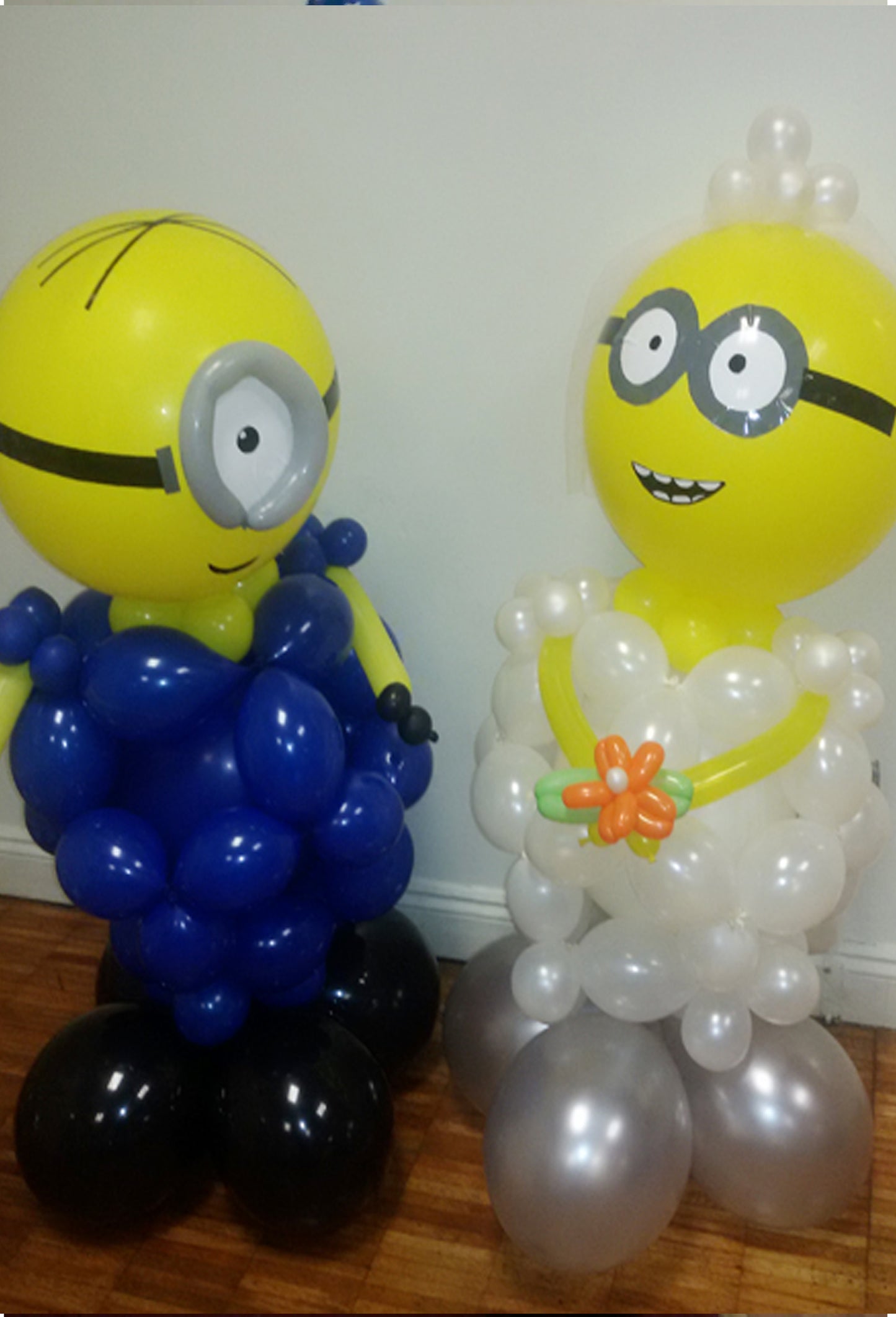 4ft Minion Balloon Character - Will last for days