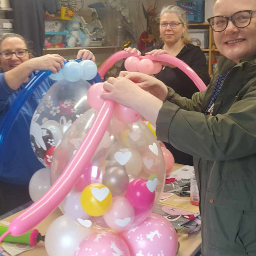 Easter Bunny Balloon Workshop - Ideal for a small Group