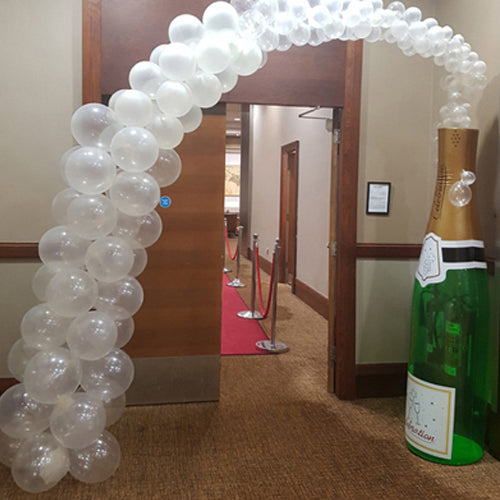 6ft Champagne Balloon Bottle Arch Ideal for any occasion