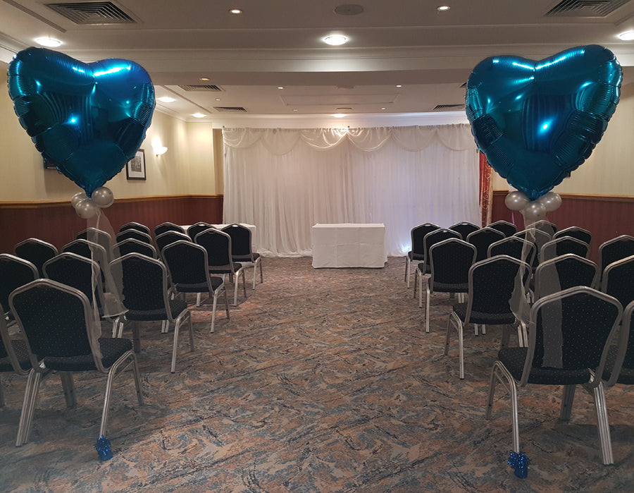 36" Floating Foil Shape Balloon - Helium Filled (will last a couple of days)