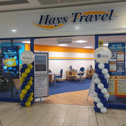 Any 3ft Round Balloon on a latex balloon column