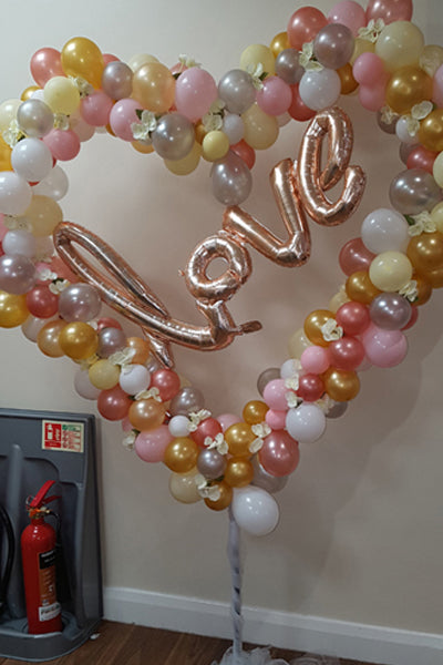 6ft Heart Feature Balloon - (Various Options)