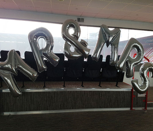 Wedding 34" Letter Balloon Arch (Various Options)