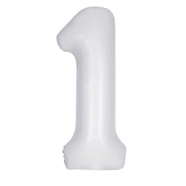 Any Single bubble balloon with one 34" number air filled on a balloon base