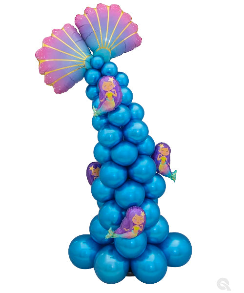 Organic Mermaid Balloon Tail ideal feature to add to your party