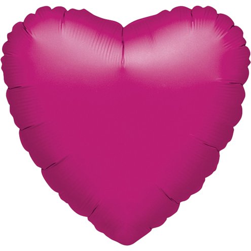 Valentines Personalised 18" Plain Foil On A Balloon Stack
