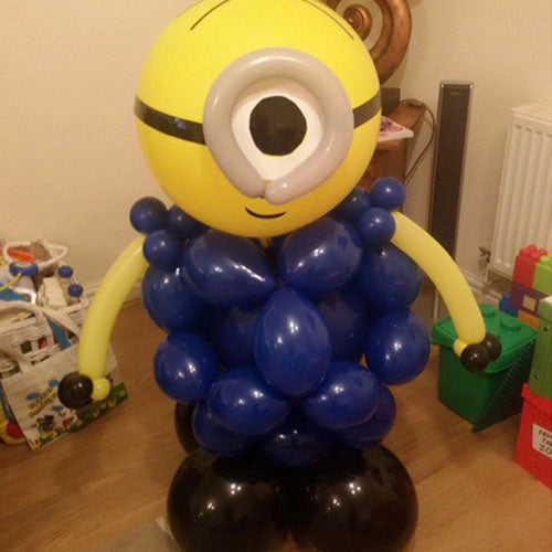 4ft Minion Balloon Character - Will last for days