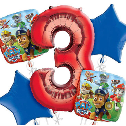 Huge 34" Single number & themed foils balloon bouquet - (various Themes Just ask)