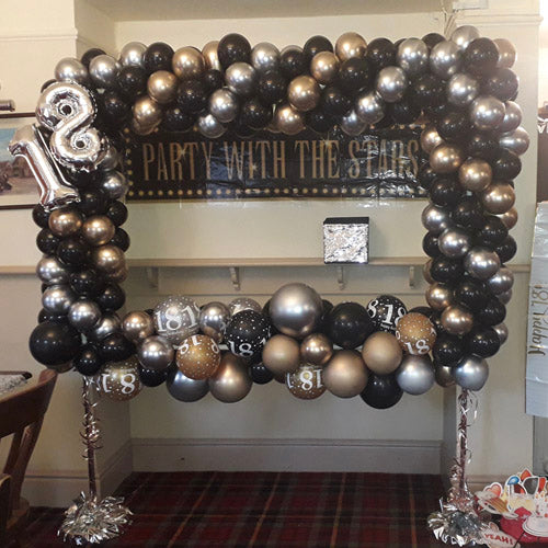 Balloon Photo Booth Frame with or without props.