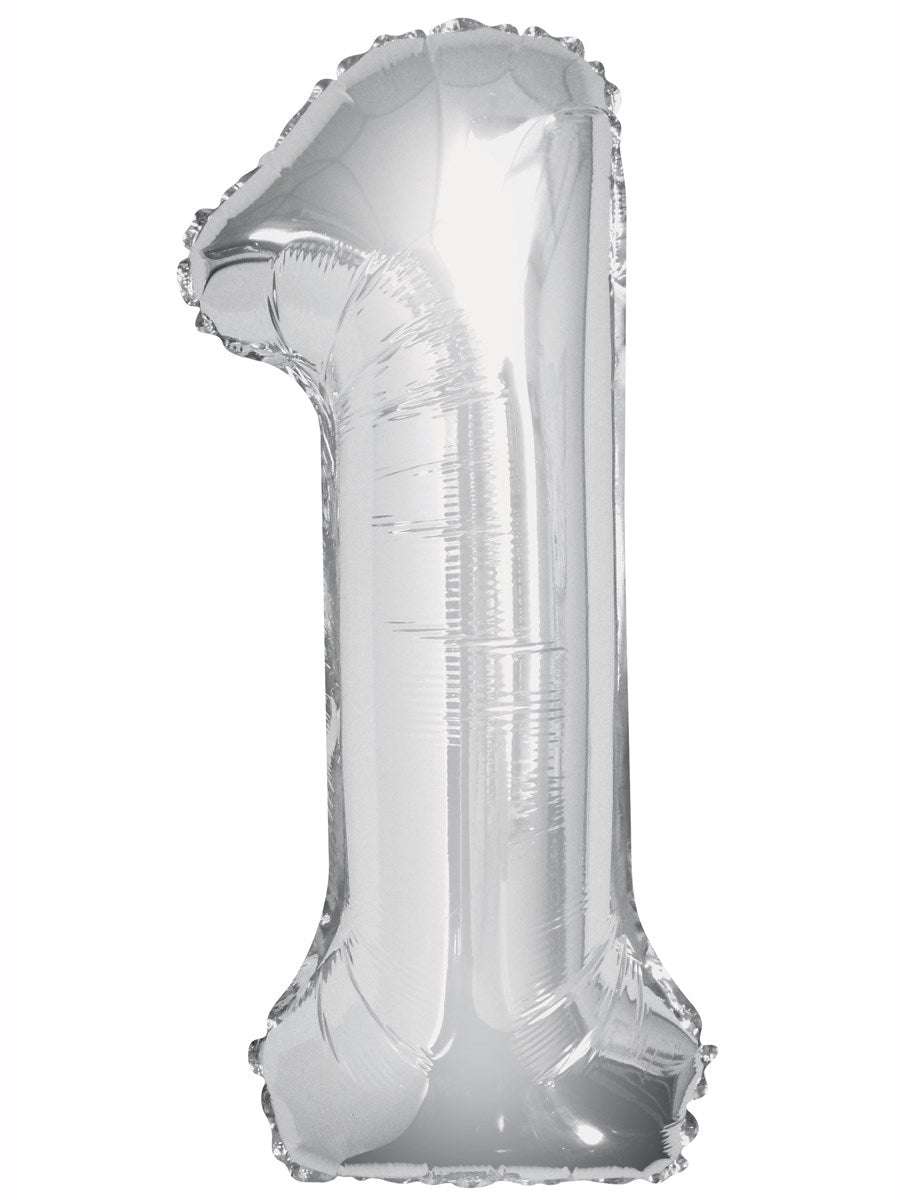 36" Cake Balloon with base & 16" number