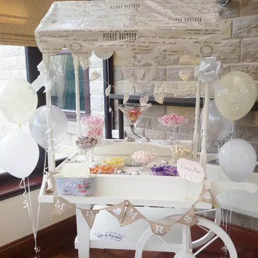 Silver Candy Cart Hire (70-100 people)