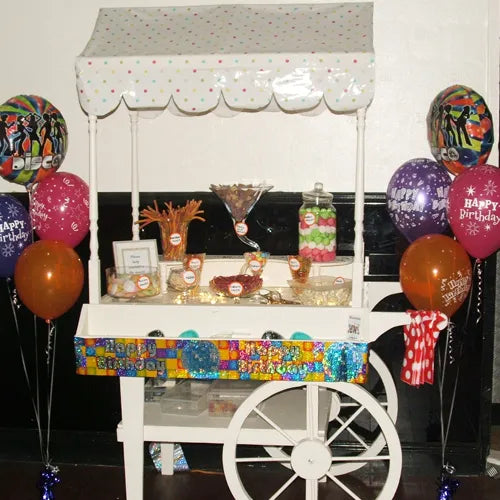 Silver Candy Cart Hire (70-100 people)