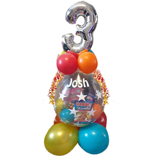 Age Stuffed Balloon With Sweets - Pop It To get The Goodies!