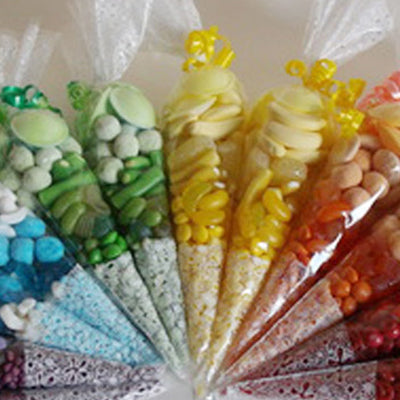 Personalised Party Sweet Cones X6 (price shown 6 bags)