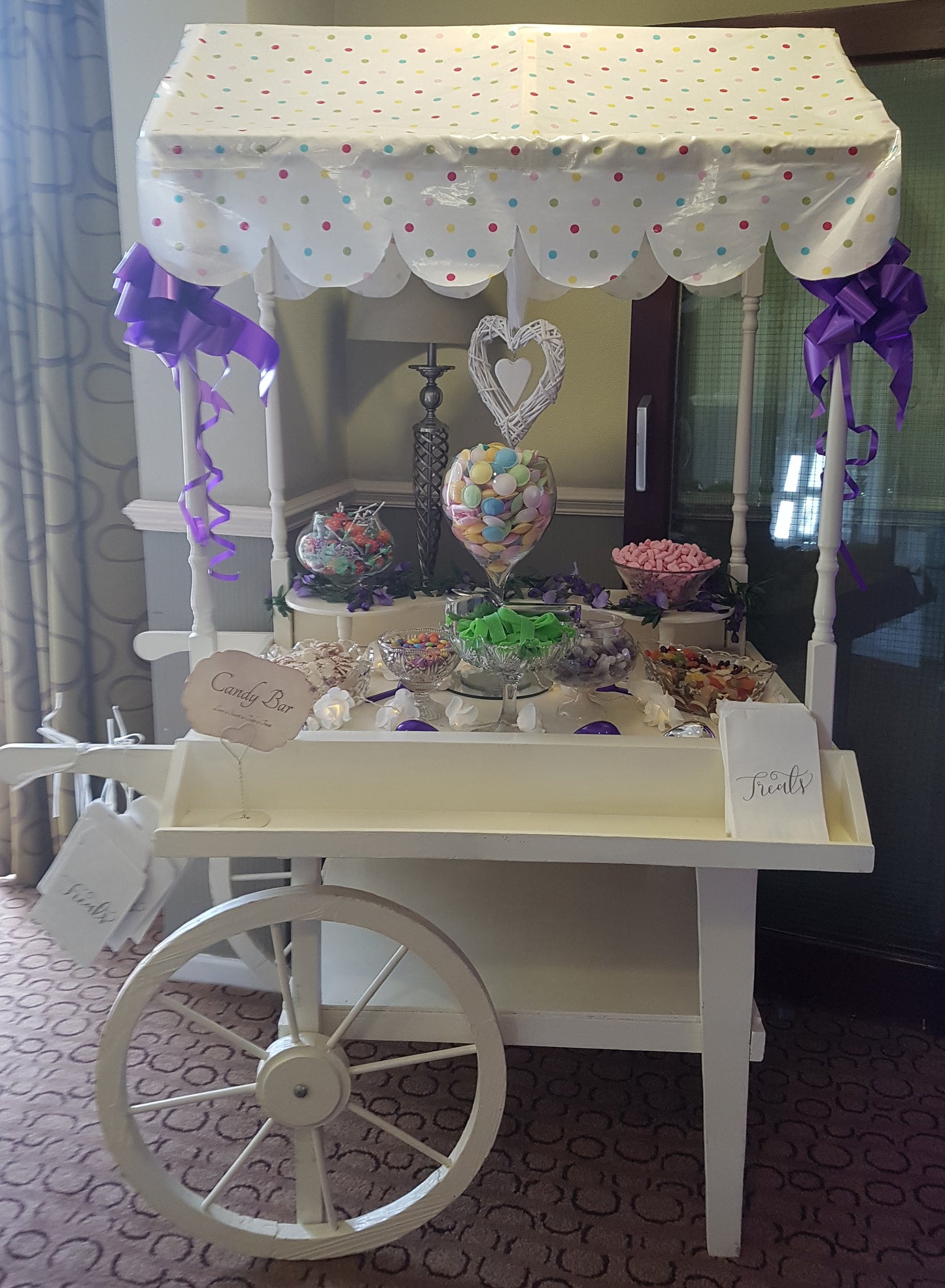 Gold Candy Cart Package  (for 100-120 people)