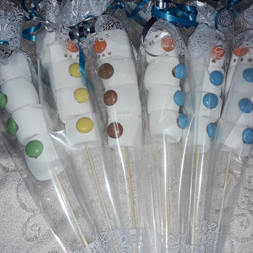 Marshmallow People Kebabs x6