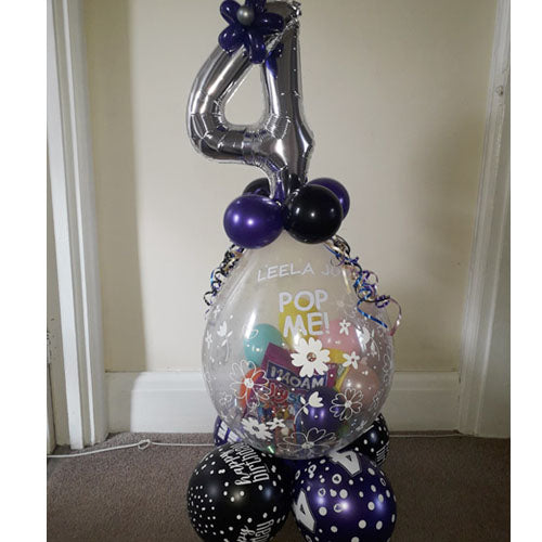 Age Stuffed Balloon With Sweets - Pop It To get The Goodies!