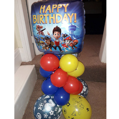 Any 18" Themed Foil On A Balloon Stack