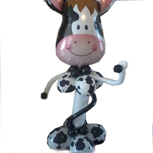 4ft Animal Balloon Character - Airfilled and will last a few days (Various Options)
