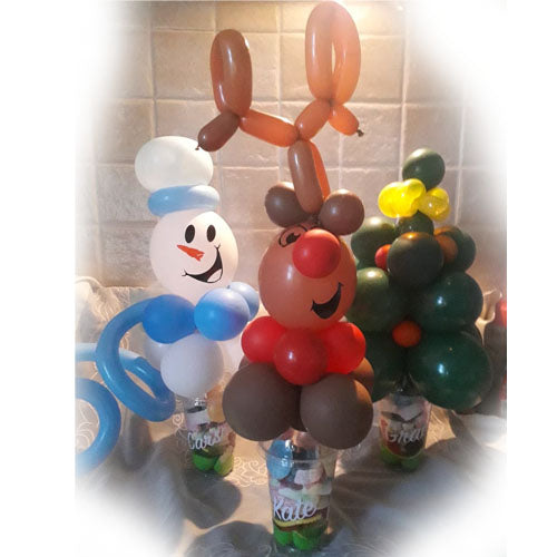 Christmas Character Sweet Pots - Personalised - Can Be Posted