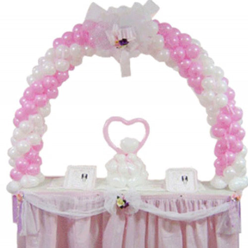 Airfilled Balloon Cake Table Arch