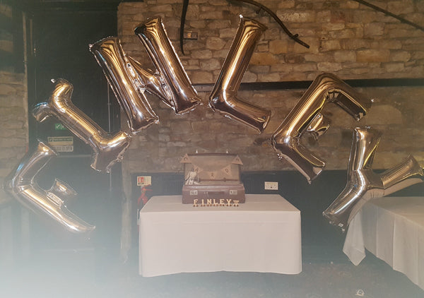 Any Name 34" Letter or Number Balloon Arch