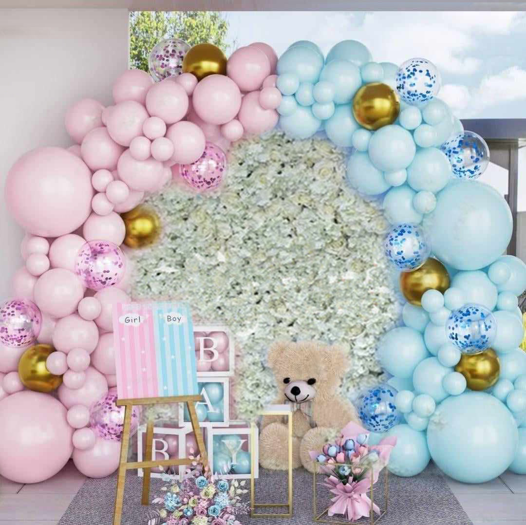 Gender Reveal Balloon, Backdrop Package (options available)