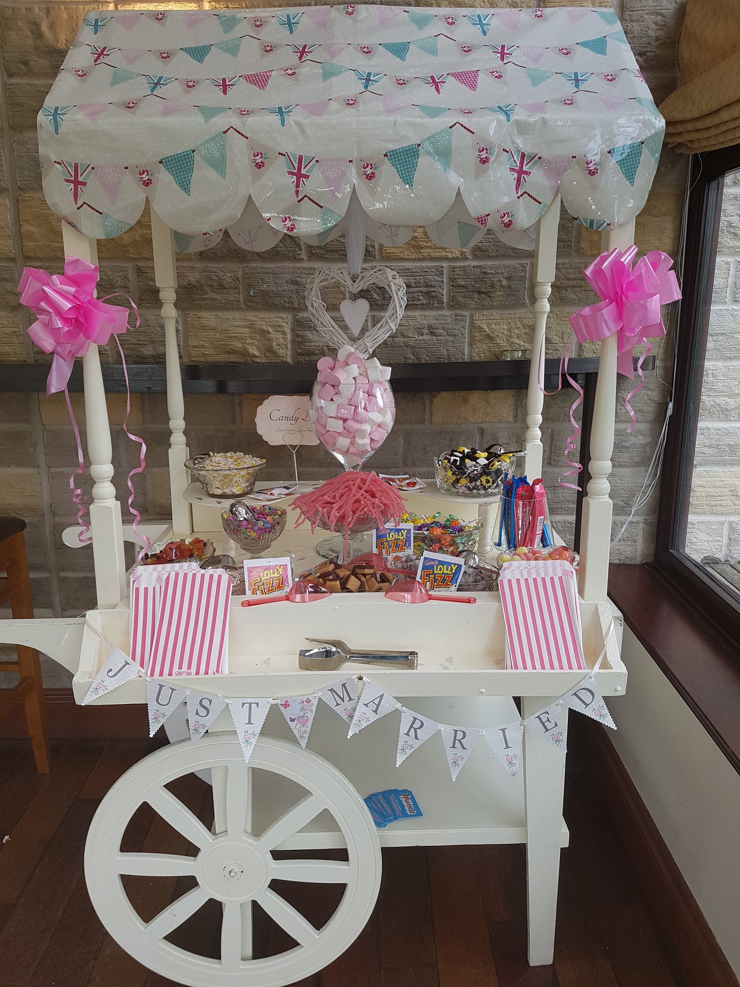 Gold Candy Cart Package  (for 100-120 people)