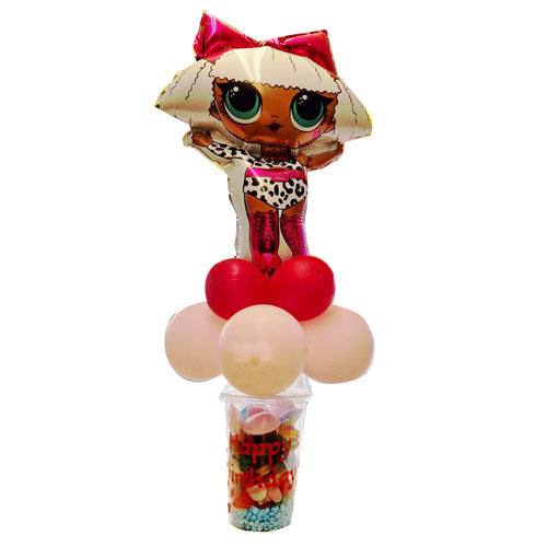 Any Theme Foil Balloon Sweet Pots