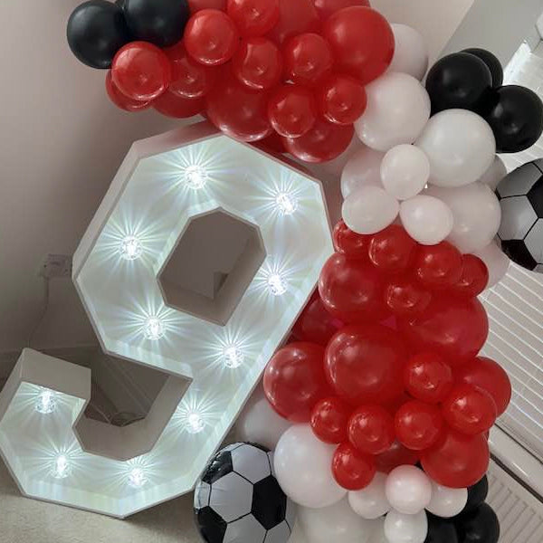 4ft Single Light Up Number - Options available