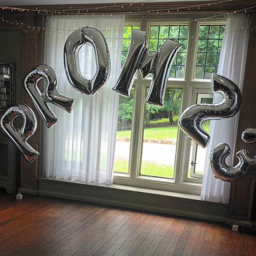 Any Name 34" Letter or Number Balloon Arch