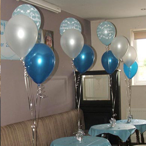 Three Latex Helium Balloons Bouquet Ideal for any Occasion