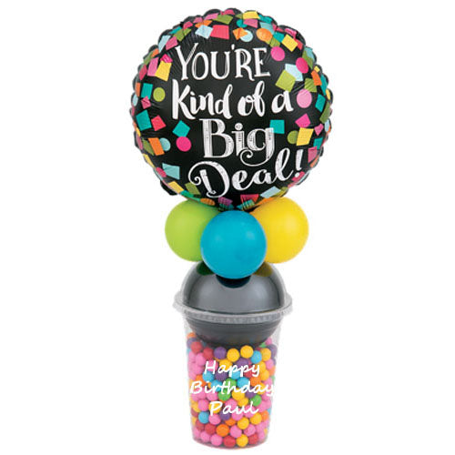 Any Theme Foil Balloon Sweet Pots