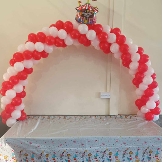 Airfilled Balloon Cake Table Arch
