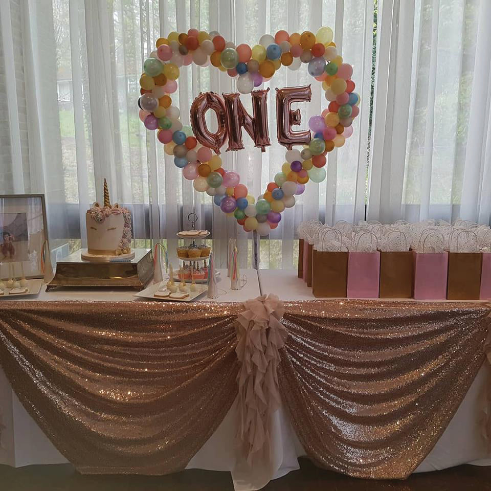 6ft Heart Feature Balloon - (Various Options)