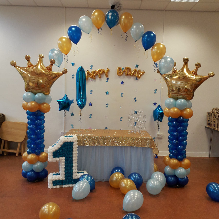 Any 36" Foil On A Latex air-filled balloon Column