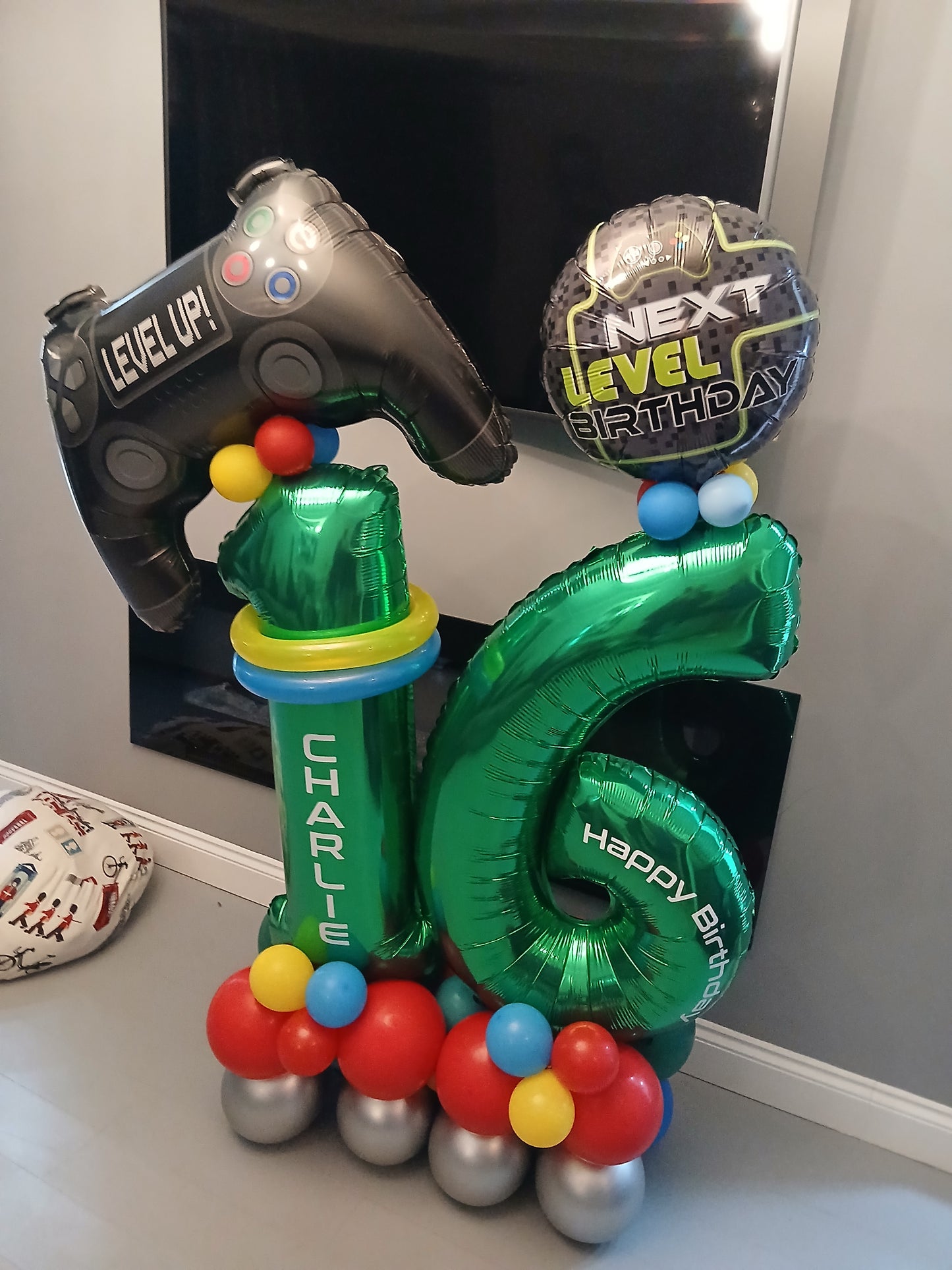 Any 2 - 34" numbers air filled and comes on a marquee base with extras (various Options)