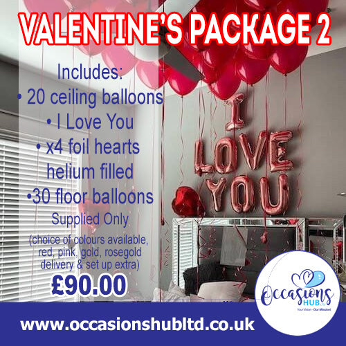 Valentines Package Two - Make their day a special one