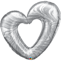 Any 36" Foil Balloon On Latex Base - Hearts Desire Balloon Decoration