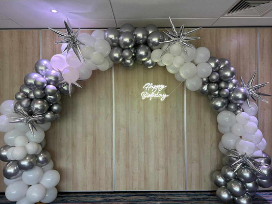 Air Filled Organic Balloon Arch - Popular