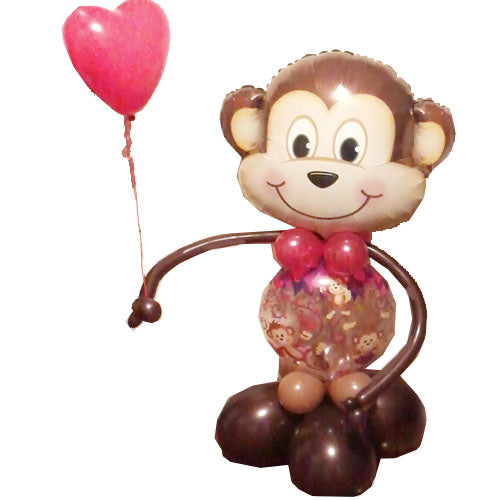 Lovable 4ft Monkey Balloon