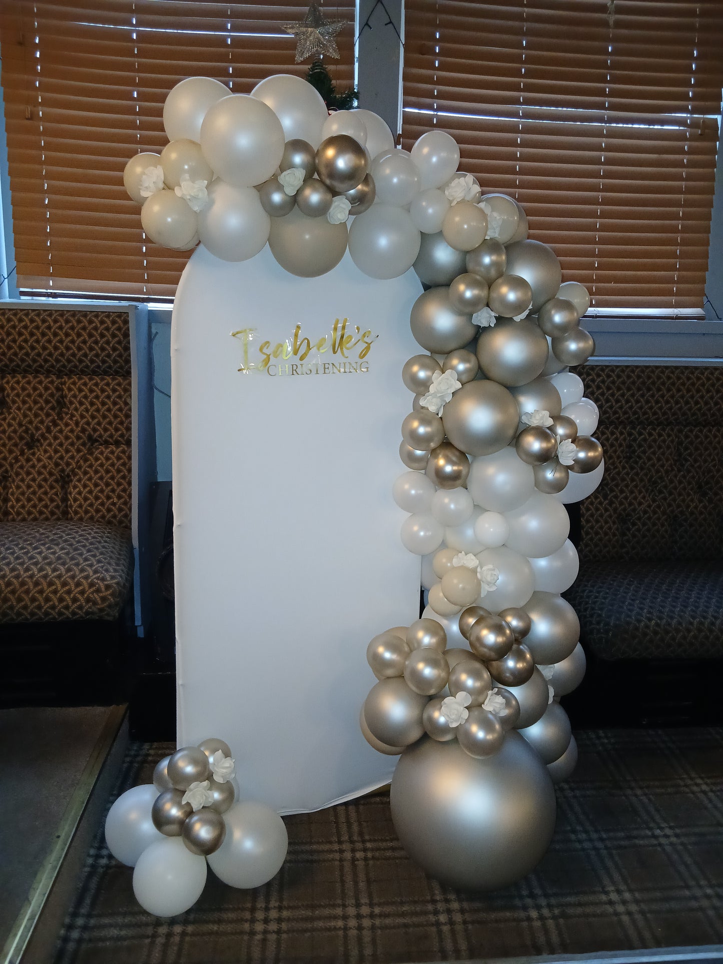 5ft Material Sail Board & Garland Backdrop