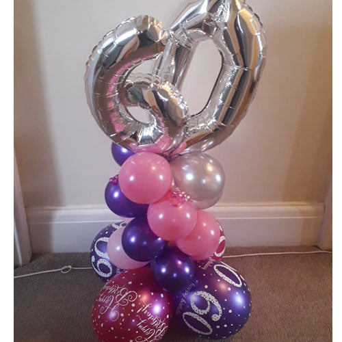 Any 2 - 16" Numbers Or Letter On A balloon Stack