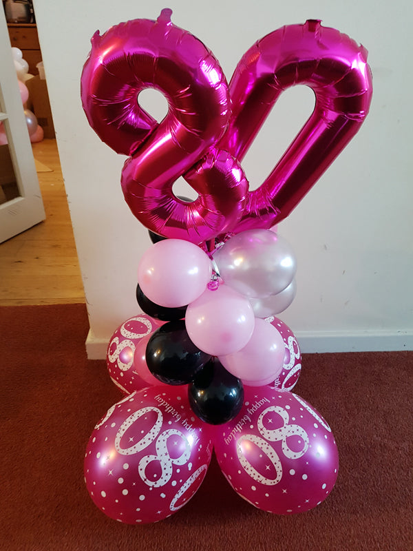 Any 2 - 16" Numbers Or Letter On A balloon Stack